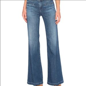 AG the Lana trouser wide leg jean 30 Anthropologie